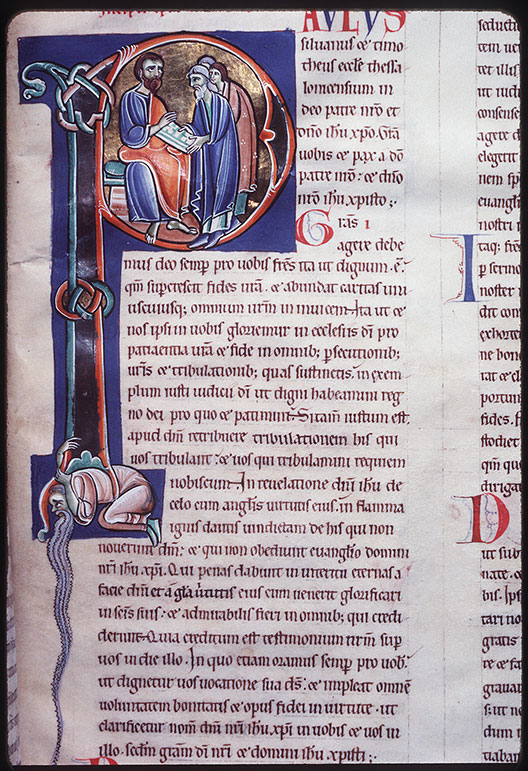 Bible - Silas ou Timothée remettant une lettre aux Thessaloniciens_1