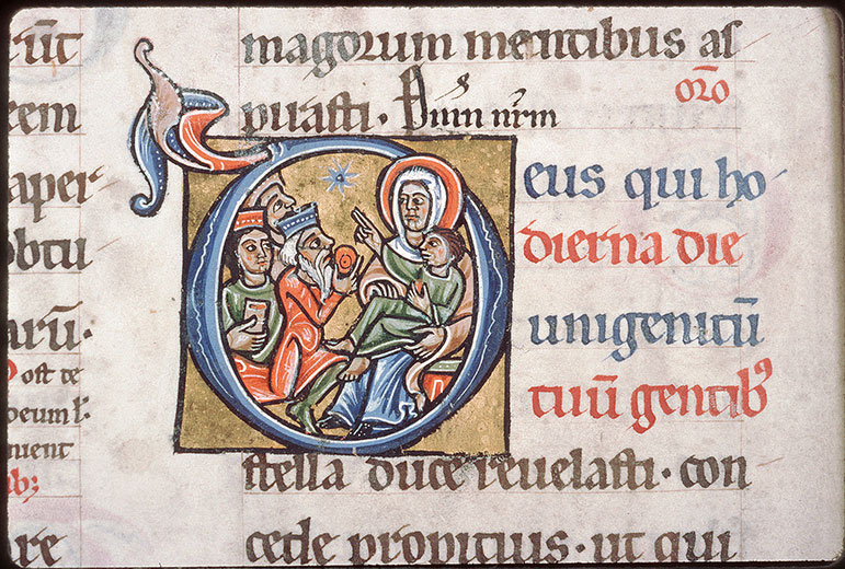 Sacramentaire à l'usage de Saint-Martin de Tours - Adoration des Mages
