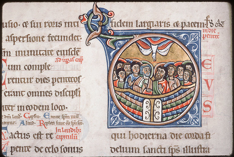 Sacramentaire à l'usage de Saint-Martin de Tours - Pentecôte