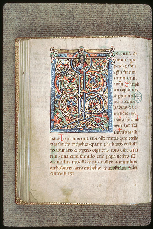 Sacramentaire à l'usage de Saint-Martin de Tours - Christ en majesté_1