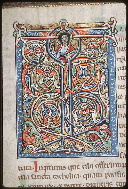Sacramentaire à l'usage de Saint-Martin de Tours - Christ en majesté