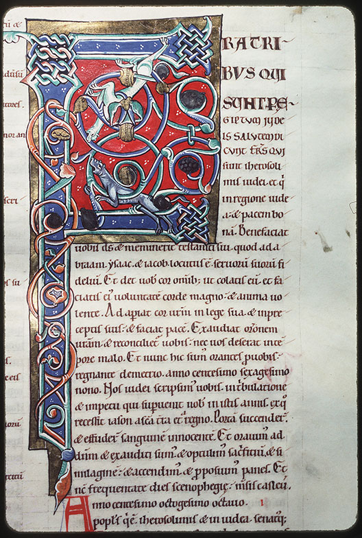 Bible - Initiale ornée