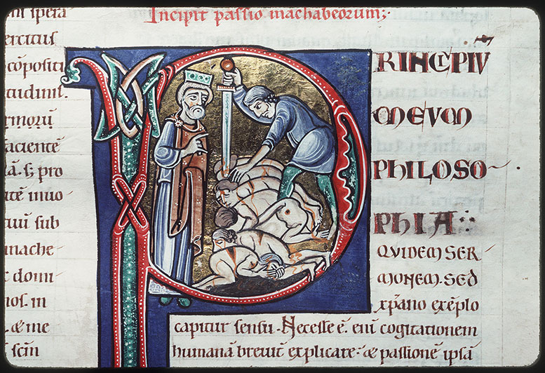 Bible - Martyre des sept frères Maccabées