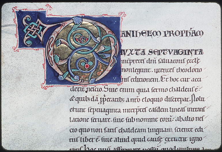 Bible - Initiale ornée