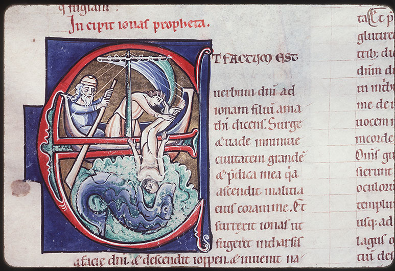 Bible - Jonas jeté à la mer