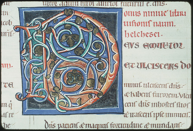 Bible - Initiale ornée
