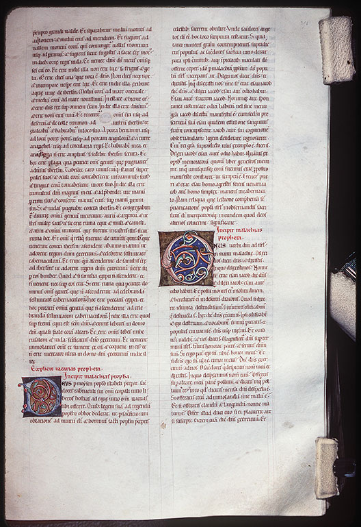 Bible - Initiales ornées