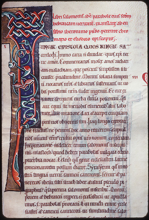 Bible - Initiale ornée
