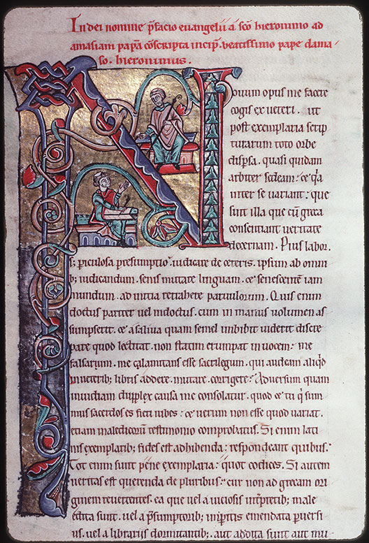 Bible - Saint Jérôme et Damase