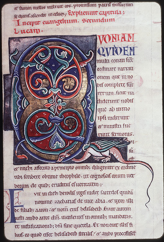 Bible - Initiale ornée