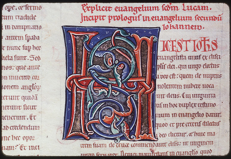 Bible - Initiale ornée
