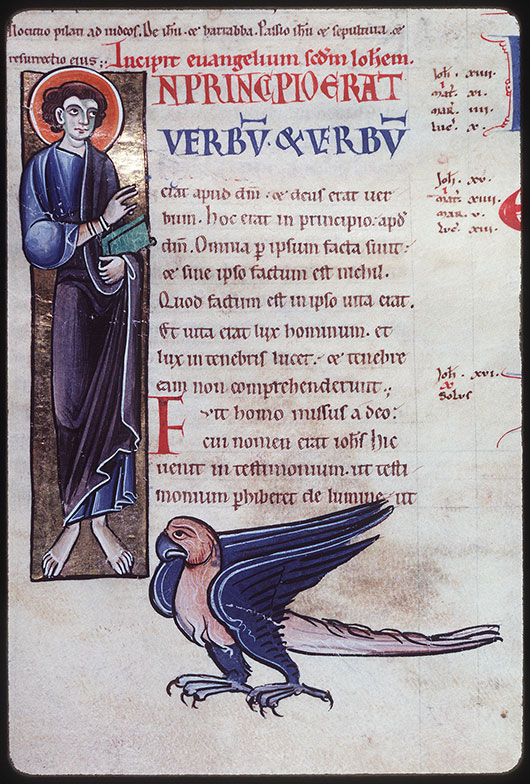 Bible - Saint Jean et son symbole