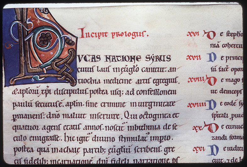 Bible - Initiale ornée