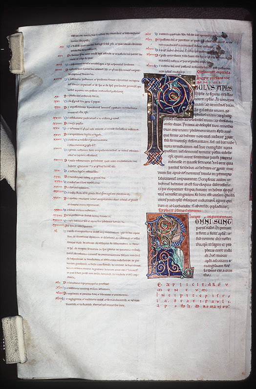 Bible - Initiales ornées