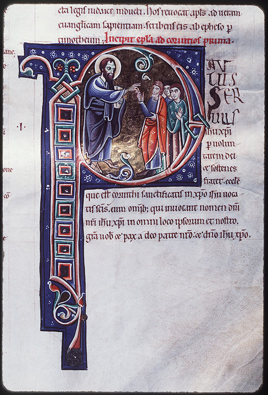 Bible - Saint Paul s'adressant à un groupe