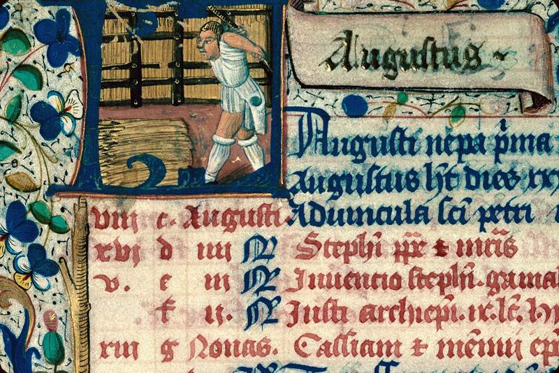 Bréviaire à l'usage de Langres - Battage