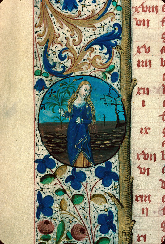 Bréviaire à l'usage de Langres - Signe de la vierge