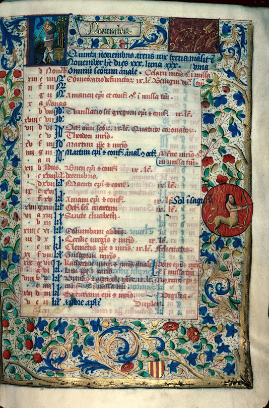 Bréviaire à l'usage de Langres - Glandée_1