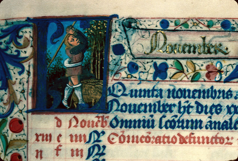 Bréviaire à l'usage de Langres - Glandée