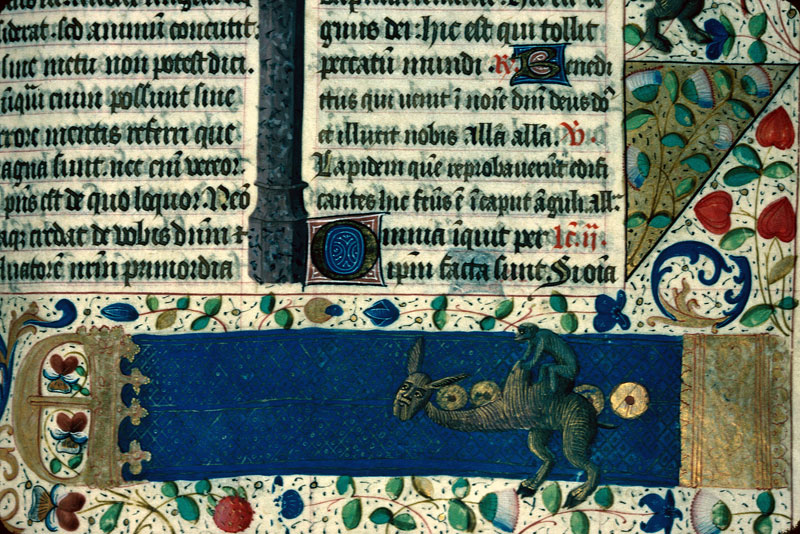 Bréviaire à l'usage de Langres - Page décorée