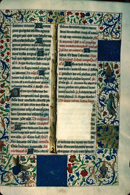 Bréviaire à l'usage de Langres - Page décorée