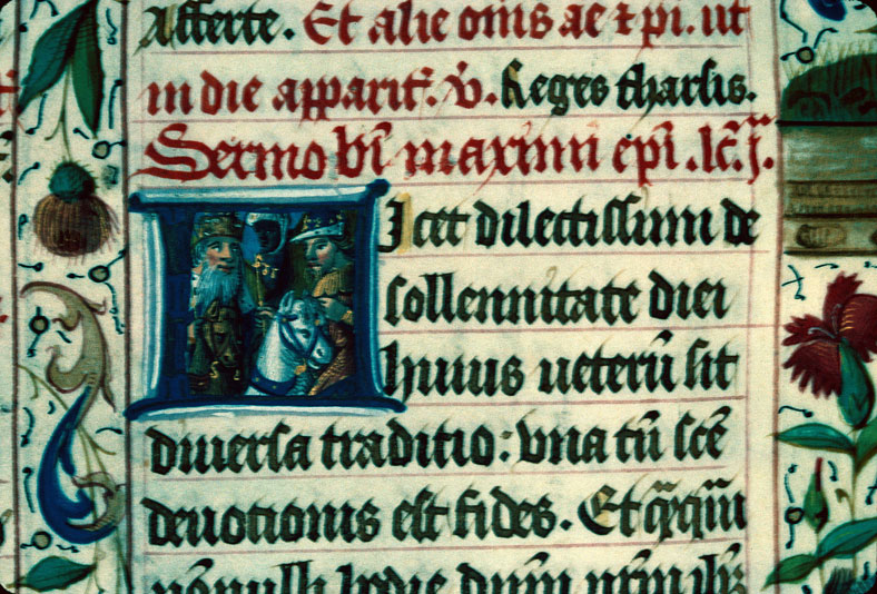 Bréviaire à l'usage de Langres - Mages chevauchant