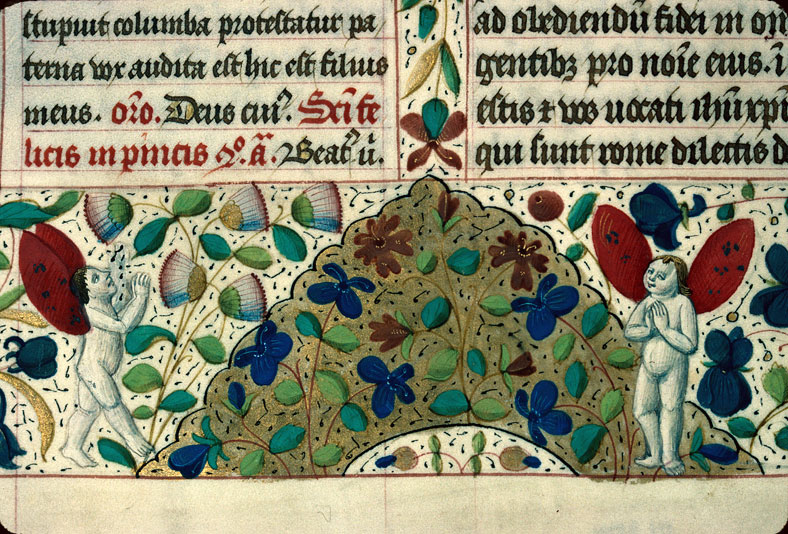 Bréviaire à l'usage de Langres - Page décorée