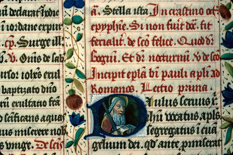 Bréviaire à l'usage de Langres - Saint Paul