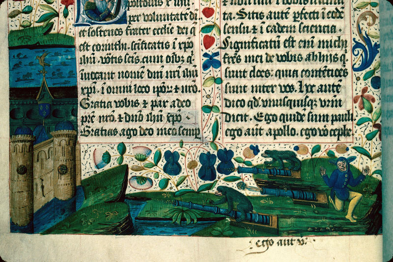 Bréviaire à l'usage de Langres - Page décorée