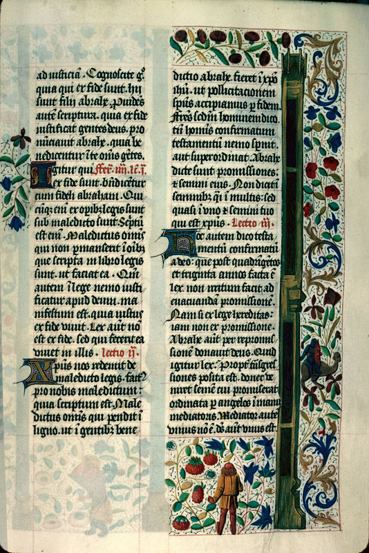 Bréviaire à l'usage de Langres - Page décorée