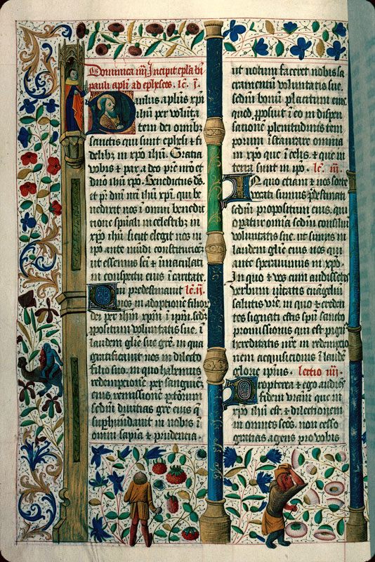 Bréviaire à l'usage de Langres - Page décorée_1