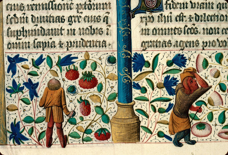 Bréviaire à l'usage de Langres - Page décorée