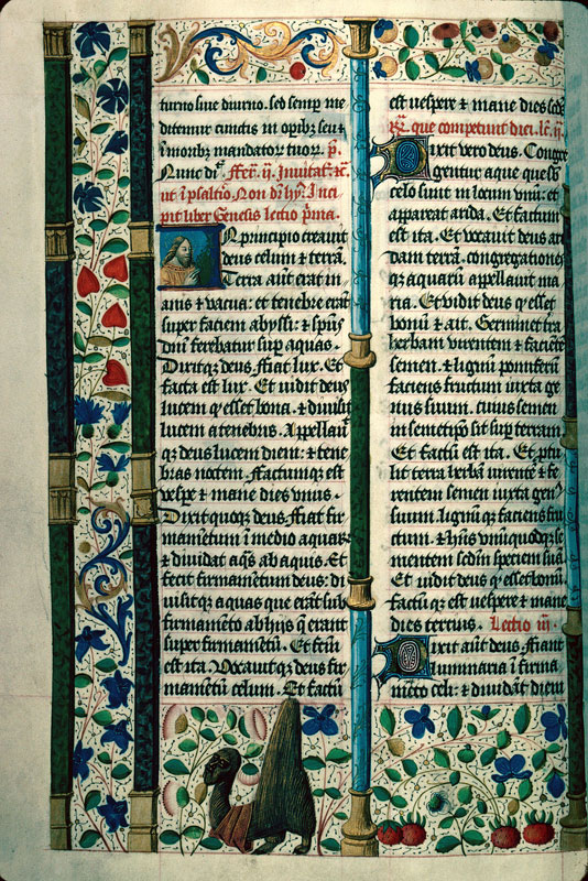 Bréviaire à l'usage de Langres - Page décorée