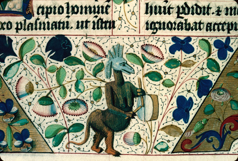 Bréviaire à l'usage de Langres - Page décorée