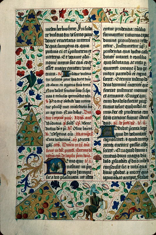 Bréviaire à l'usage de Langres - Adam et Eve_1