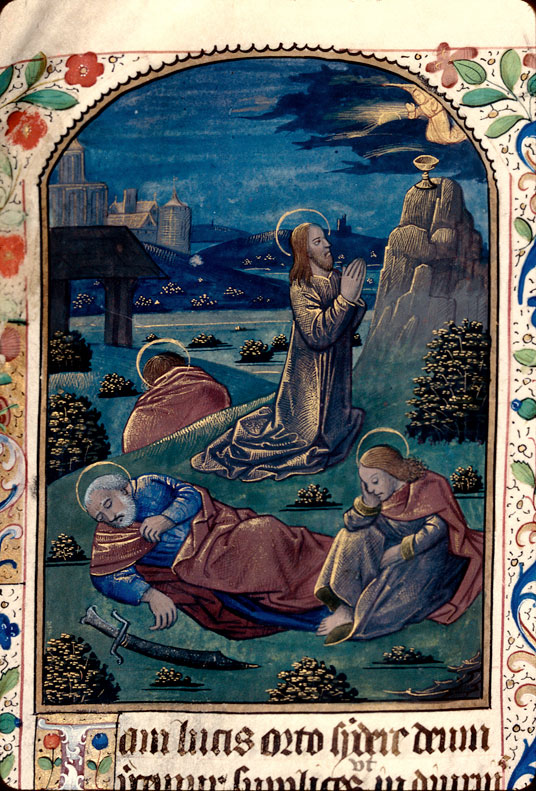 Bréviaire à l'usage de Besançon - Agonie du Christ