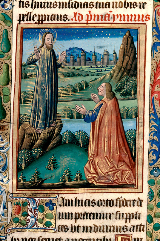 Bréviaire à l'usage de Besançon - Apparition du Christ (à préciser)