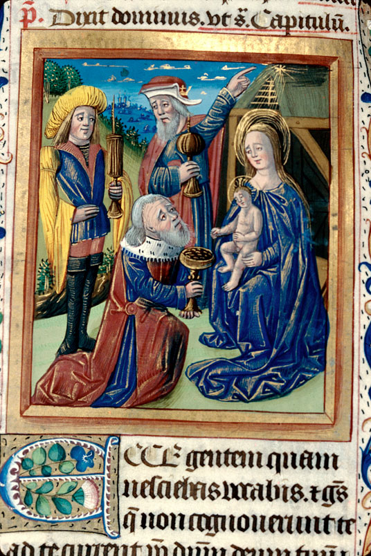Bréviaire à l'usage de Besançon - Adoration des Mages