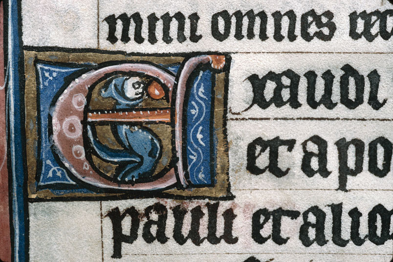 Heures à l'usage de Thérouanne - Hybride zoomorphe