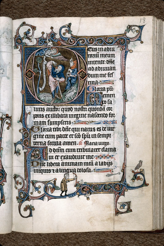 Heures à l'usage de Thérouanne - Initiale ornée_1