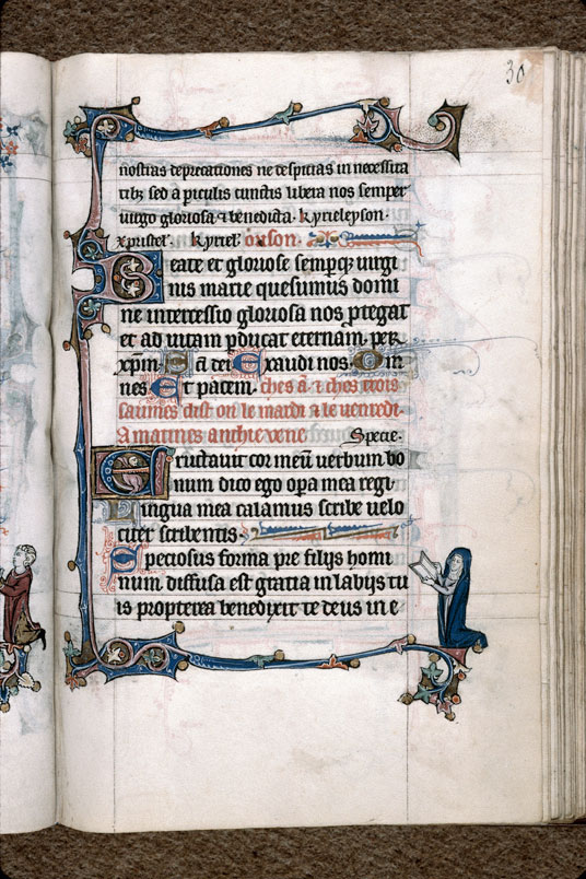 Heures à l'usage de Thérouanne - Femme en prière_1