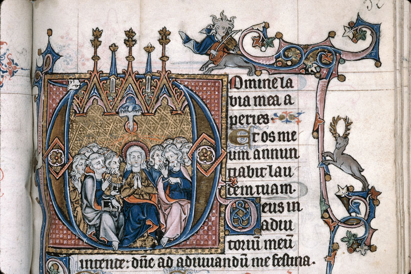 Heures à l'usage de Thérouanne - Hybride anthropomorphe musicien_1