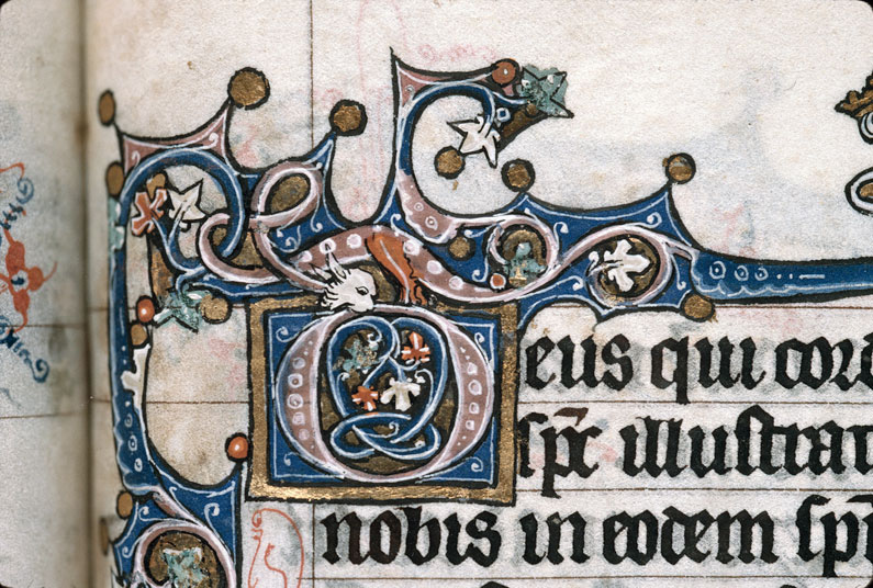 Heures à l'usage de Thérouanne - Hybride anthropomorphe couronné/Hybride zoomorphe