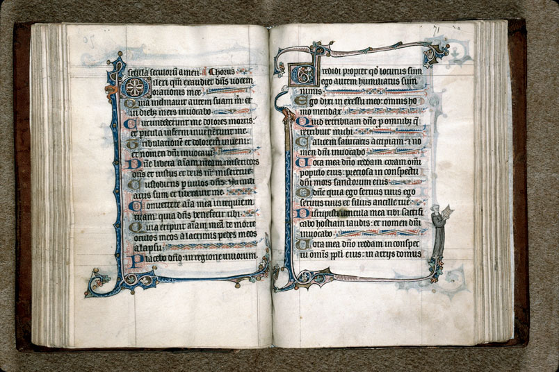 Heures à l'usage de Thérouanne - Franciscain en prière_1