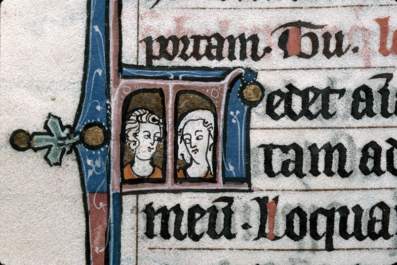 Heures à l'usage de Thérouanne - Têtes d'homme et de femme