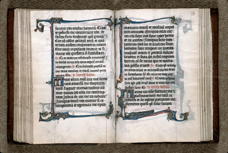 Heures à l'usage de Thérouanne - Cadavre d'un religieux_1