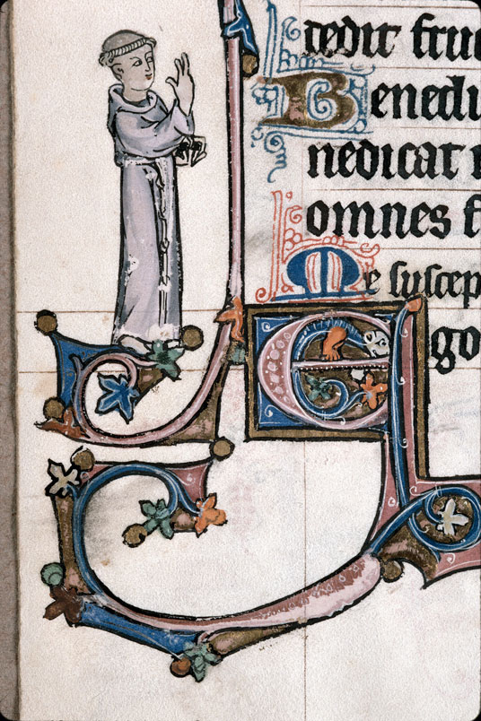 Heures à l'usage de Thérouanne - Franciscain prêchant