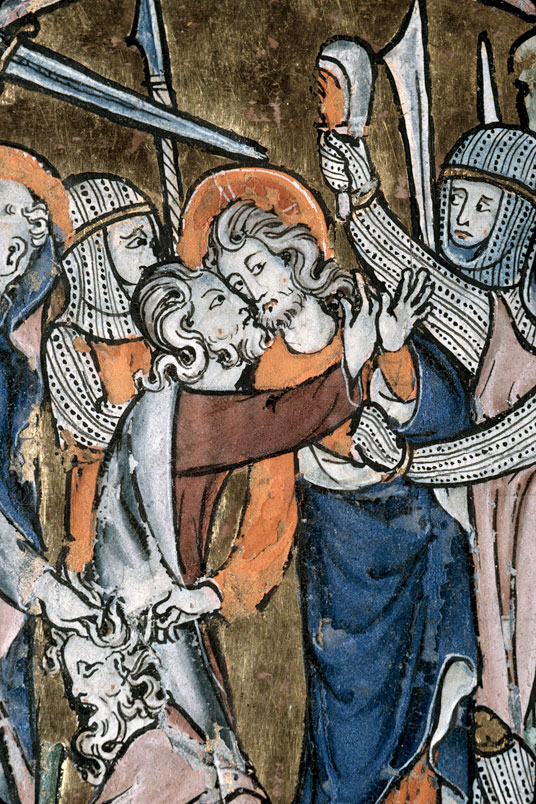 Heures à l'usage de Thérouanne - Baiser de Judas et essorillage de Malchus_2
