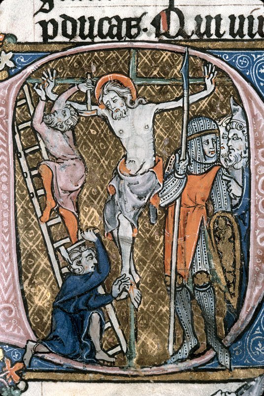 Heures à l'usage de Thérouanne - Jésus cloué sur la croix_1