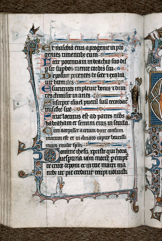 Heures à l'usage de Thérouanne - Evêque bénissant une femme_2